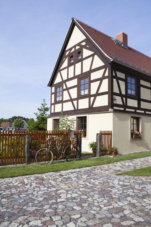 Pension Alte Schmiede Zabeltitz Zewnętrze zdjęcie